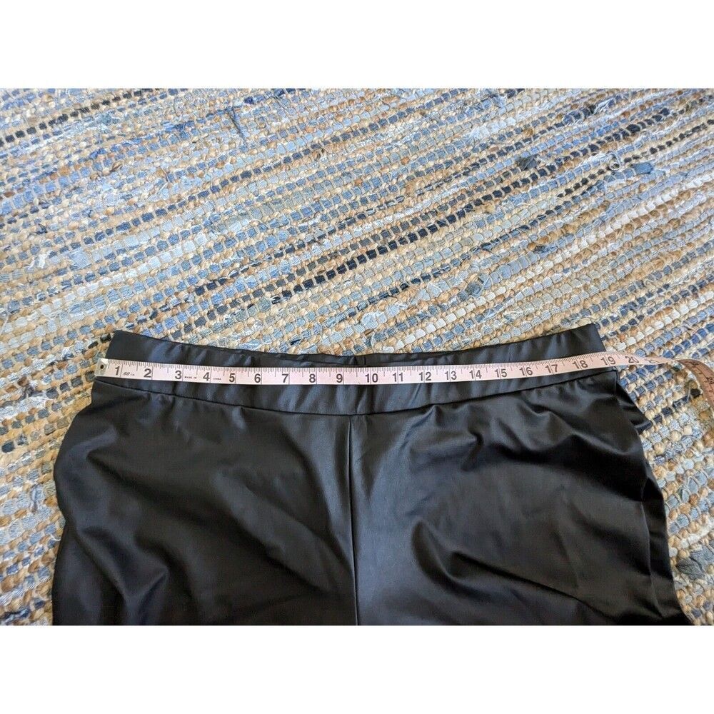 Torrid 3X Faux Leather Black Stretch Leggings Pants Night Out Clubbing Pleather - Picture 6 of 7